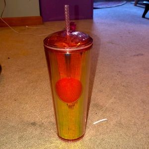 Starbucks orange tumbler